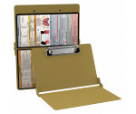 WhiteCoat Clipboard® - Tactical Brown Respiratory Edition